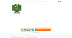 Desktop Screenshot of chateaunieuilhotel.com